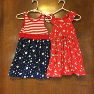 Toddler 3t Patriotic Dress Lot
